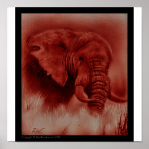 Affiches Éléphant d'Endone