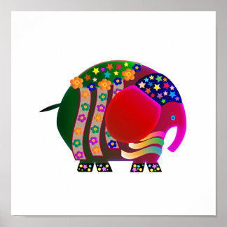 Affiches Elephant le célébrateur : Fête du Parti