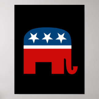 Affiches Eléphant républicain