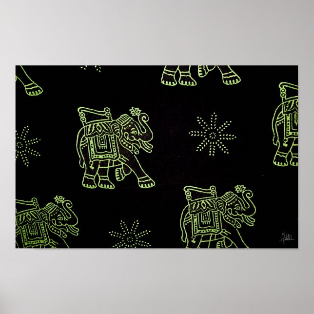 Affiches Elephants [Art Print] (Devant)