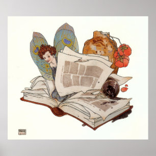 Affiches "Elf exquis" par Edmund Dulac - copie