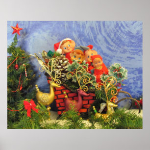Affiches Elf Sleigh