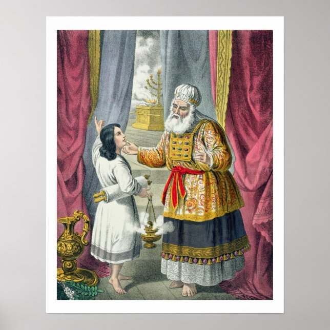 Affiches Eli Questioning Samuel Concernant la vision, de (Devant)
