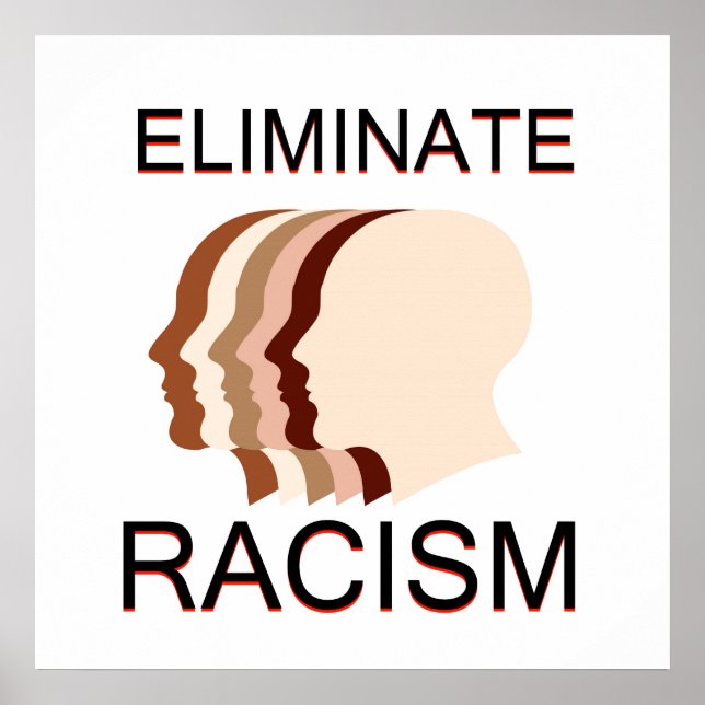 Affiches Éliminer le racisme (Devant)