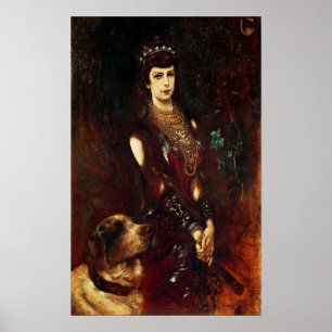 Affiches Élisabeth d'Autriche, 1883