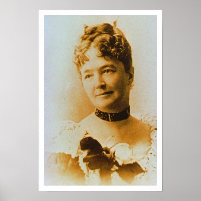 Affiches Elizabeth Bacon Custer (1842-1933) épouse du génér (Devant)