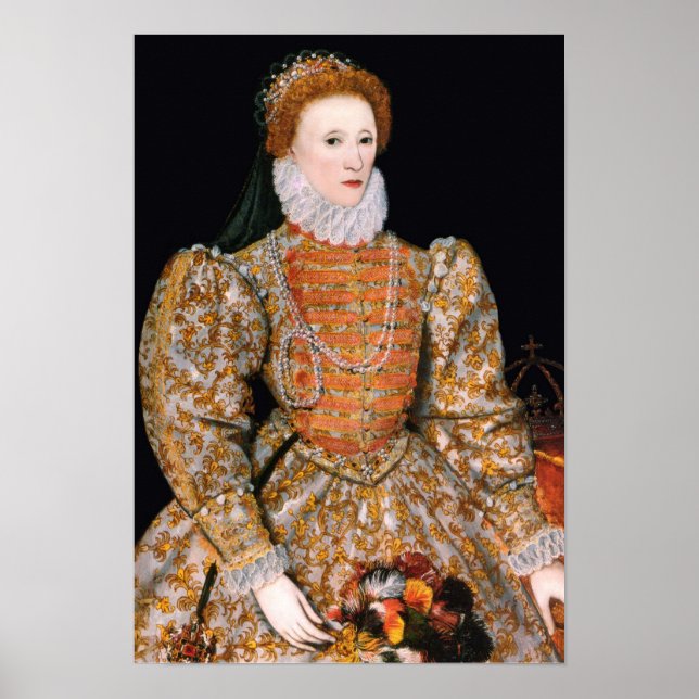 Affiches Elizabeth I d'Angleterre (The "Darnley Portrait") (Devant)