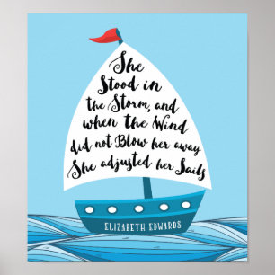 Affiches Elle s'est tenue dans la tempête