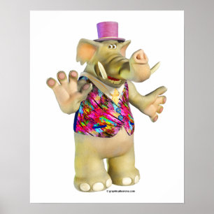 Affiches Elliot l'éléphant