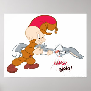 Affiches ELMER FUDD™ and BUGS BUNNY™