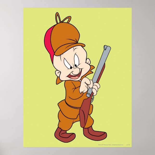 Affiches ELMER FUDD™ Prêt à la chasse (Devant)