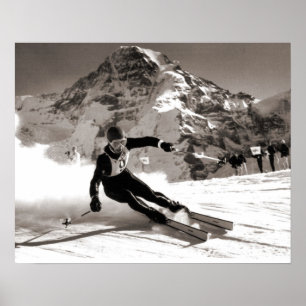Affiches Emballage du Lauberhorn