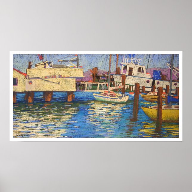 Affiches embarcation de parc aquatique (Devant)