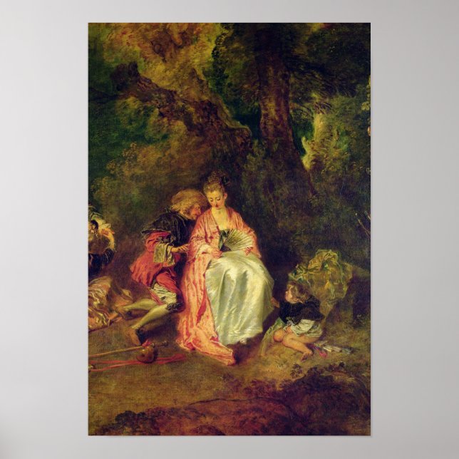 Affiches Embarquement pour Cythera, c.1717 (Devant)