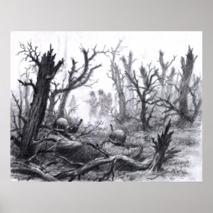 Affiches Embuscade sur une patrouille allemande