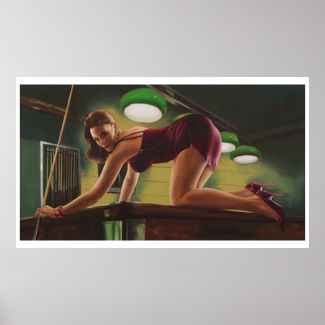 Affiches Emilio Ciccone - Snooker (Devant)