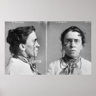 Affiches Emma Goldman - anarchiste, 1911