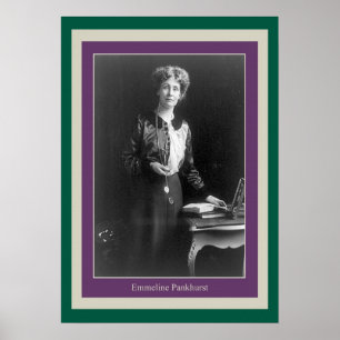 Affiches Emmeline Pankhurst