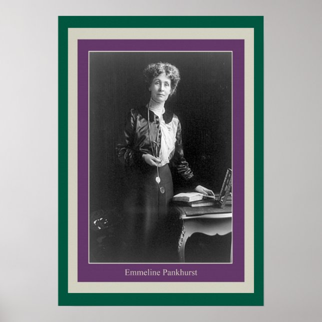 Affiches Emmeline Pankhurst (Devant)