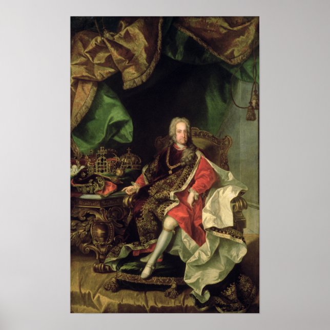 Affiches Empereur Charles VI, c.1730, (Devant)