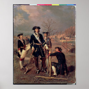 Affiches Empereur Peter le grand au travail