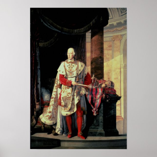 Affiches Emperor Francis I of Austria, 19th century (Devant)