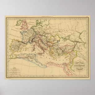 Affiches Empire romain sous Constantine et Trajan