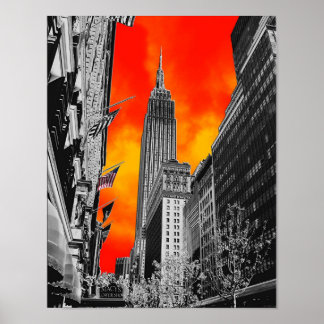 Affiches Empire State Building, New York, NY