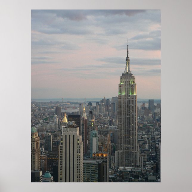 Affiches Empire State Twilight (Devant)