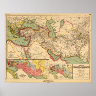 Affiches Empires antiques du monde des Persans, Macédoniens