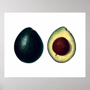 Affiches Empreinte botanique AVOCADOS