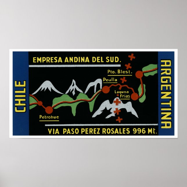 Affiches Empressa Andina Del Sud (Devant)
