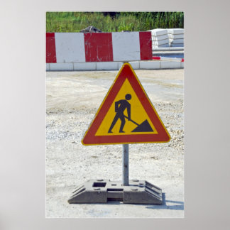 Affiches en construction