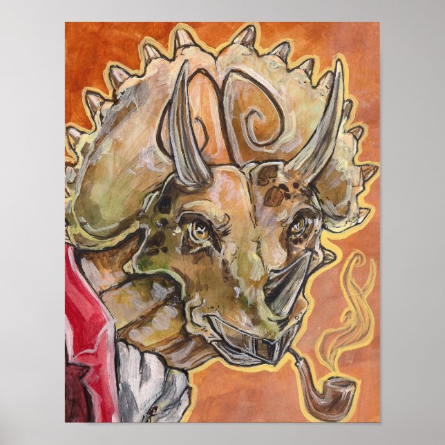 Affiches En effet Dinosaur (Devant)