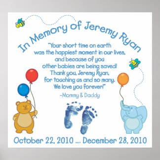 Affiches En mémoire de Jeremy Ryan
