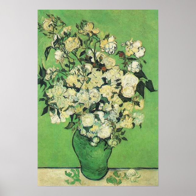 Affiches Encore la vie - Roses roses roses dans un Vase, va (Devant)