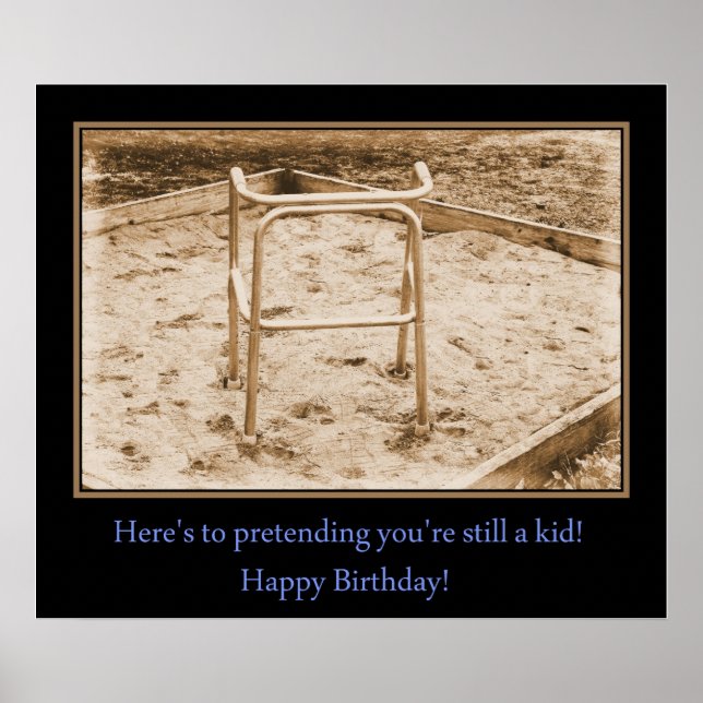 Affiches Encore un enfant...Joyeux anniversaire ! (Devant)