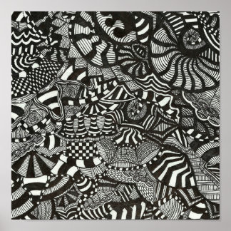 Affiches Encre fou