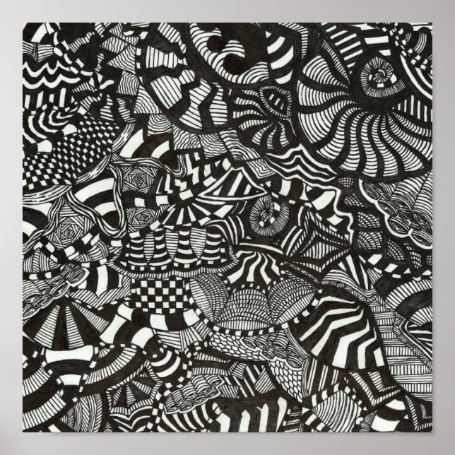 Affiches Encre fou (Devant)