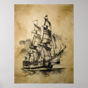 Affiches Endeavour noir