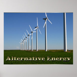 Affiches Énergie alternative - L'énergie verte