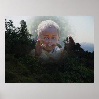 Affiches Enfant africain