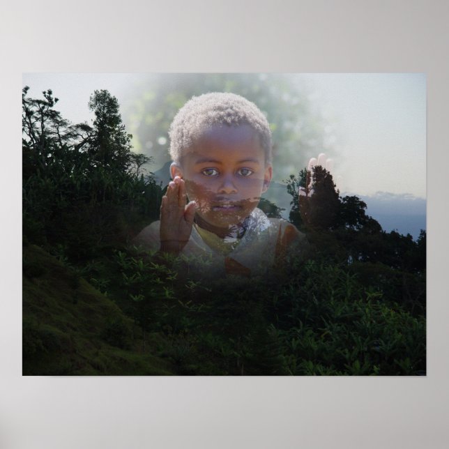 Affiches Enfant africain (Devant)