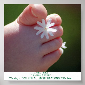 AFFICHES ENFANT COMME