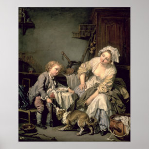 Affiches Enfant corrompu, 1765