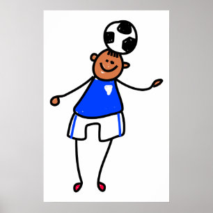 Affiches Enfant de football