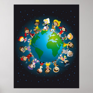 Affiches Enfant du monde