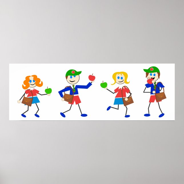 Affiches Enfants de l'école (Devant)