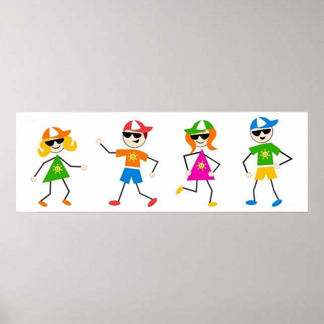 Affiches Enfants d'été (Devant)