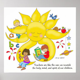 Affiches Enfants - Enseignants Soins par Vera Trembach